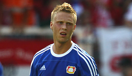 Nicolai Jörgensen kam bei Bayer Leverkusen kaum zum Einsatz