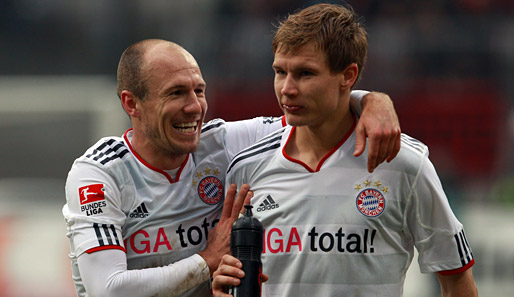 Holger Badstuber (r.) hat in dieser Saison bereits 42 Spiele von Beginn an für die Bayern bestritten