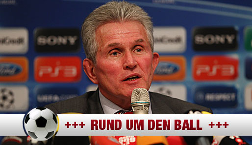 FCB-Trainer Jupp Heynckes: "Ich denke, dass morgen alle Spieler zur Verfügung stehen."