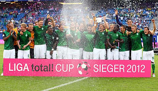 Werder Bremen sicherte sich den LIGA total! Cup 2012