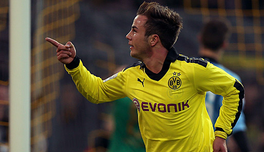 Mario Götze spielt seit dem neunten Lebensjahr bei Borussia Dortmund und fühlt sich wohl