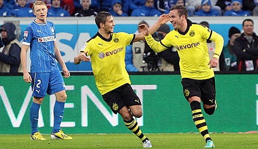 Moritz Leitner (M.) ist bei Borussia Dortmund meist nur Ersatz