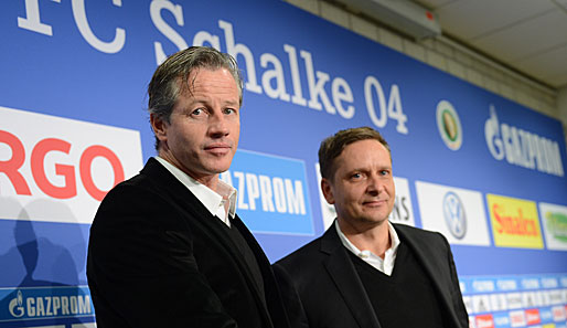 Trainer Jens Keller und Manager Horst Heldt soll die Identifikation mit dem FC Schalke 04 fehlen