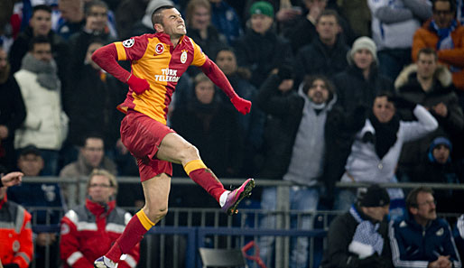 Burak Yilmaz erzielte bis dato acht Treffer in der Champions League