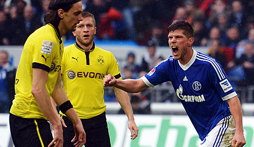 Klaas-Jan Huntelaar fühlt sich trotz durchwachsener Saison beim FC Schalke 04 richtig wohl