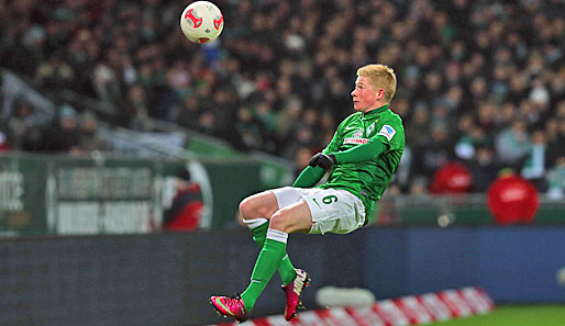 Kevin de Bruyne erzielte für Bremen in der Liga acht Tore und bereitete neun Treffer vor