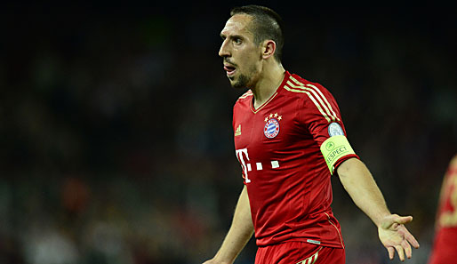 Frank Riberys Vertrag bei Bayern München läuft derzeit bis 2015