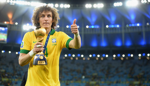 David Luiz konnte im Juni den Gewinn des Confed-Cups feiern