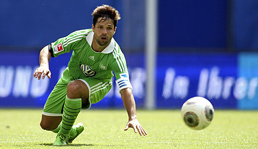 Diego schoss für Wolfsburg in der letzten Saison zehn Tore