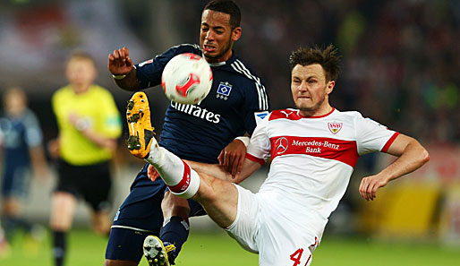 Der VfB Stuttgart würde William Kvist (r.) bei einem guten Angebot wohl ziehen lassen