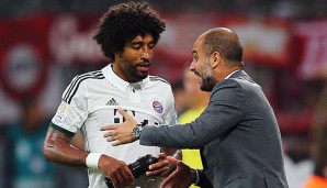 Klare Vorgabe: Pep Guardiola und Dante wollen gegen Mainz einen Heimsieg