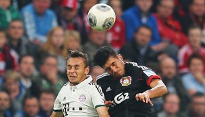 Emre Can erkämpfte sich mit der Werkself ein Remis gegen Bayern München