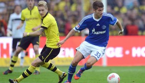 Roman Neustädter gewann in der vergangenen Saison beide Derbys mit Schalke gegen Dortmund