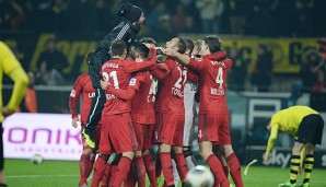 Bayer Leverkusen entschied das Verfolgerduell gegen den BVB mit 1:0 für sich