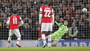 Manuel Neuer zeigte gegen Arsenal eine sehr starke Vorstellung
