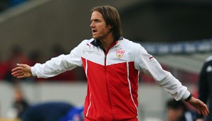 Thomas Schneider und der VfB Stuttgart verloren zuletzt sieben Bundesliga-Partien in Folge