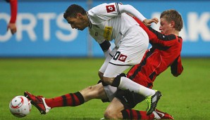 Maik Franz (r.) ging während seiner Zeit in der Bundesliga immer ordentlich zur Sache