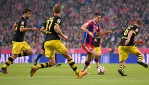 Der FC Bayern gewann sein erstes Bundesliga-Heimspiel gegen den BVB seit 2010