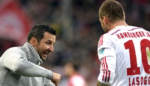 HSV-Trainer Joe Zinnbauer ist sich der Bedeutung der Partie gegen den VfB Stuttgart bewusst