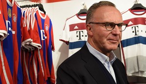 Karl-Heinz Rummenigge ist über die Leistungen der Bayern erfreut
