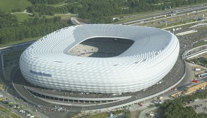 Die Allianz Arena wird bei Bundesligaspielen zukünftig Platz für 75.000 Fans bieten