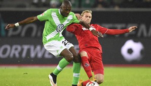 Josuha Guilavogui (l.) wurde vor der Saison von den Wolfsburger ausgeliehen