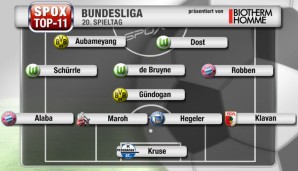 Wolfsburgs Neuzugang Andre Schürrle schaffte sofort den Sprung in die Top-11