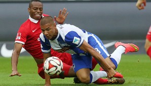 Marcel Ndjeng kam in der abgelaufenen Hertha-Saison kaum zum Zuge