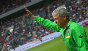 Lucien Favre will mit Mönchengladbach in Europa für Furore sorgen