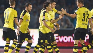 Borussia Dortmund hat beim FC Luzern das erste Testspiel im Trainingslager gewonnen