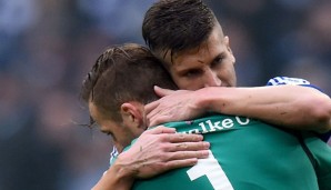 Matija Nastasic und Ralf Fährmann siegten mit Schalke 04 in Polen