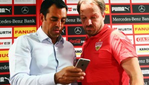 Der erste Schritt ist getan - der VfB stellte Alexander Zorniger als neuen Trainer vor