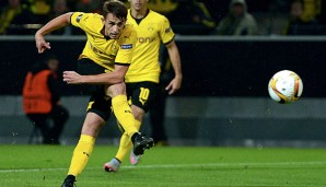 Adnan Januzaj hofft im Hinblick auf die EM 2016 auf mehr Einsätze bei Borussia Dortmund