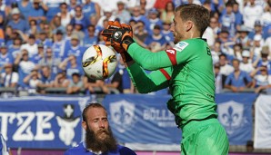 Mit der TSG Hoffenheim bleibt Oliver Baumann derzeit hinter den Erwartungen zurück