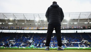 Huub Stevens hat in sechs Spielen als Hoffenheim-Coach bislang einen Sieg eingefahren