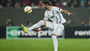 Halil Altintop belegt mit dem FC Augsburg derzeit Platz 15