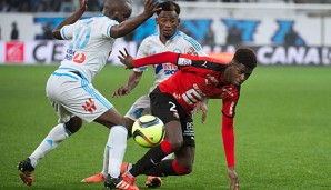 Ousmane Dembele (r.) wurde zuletzt zum besten Nachwuchsspieler der Ligue 1 gewählt