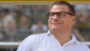 Max Eberl scheint mit seinen getätigten Transfers zufrieden zu sein