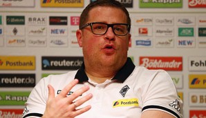 Max Eberl nerven die Diskussionen um eine Ausstiegsklausel von Mo Dahoud