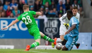 Andre Hahn blieb ein Treffer gegen Chemnitz verwehrt