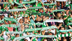 Die Werder-Fans hatten zuletzt wenig zu bejubeln