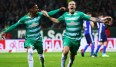 Max Kruse und Werder Bremen haben derzeit allen Grund zur Freude