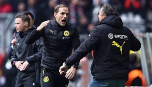 Thomas Tuchel hat mit Borussia Dortmund gegen Eintracht Frankfurt gewonnen
