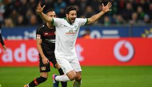 Platz 6: Claudio Pizarro (SV Werder, FC Bayern, 1. FC Köln) - 35