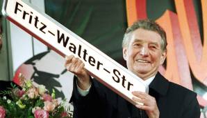Platz 15: Fritz Walter (1. FC Kaiserslautern) - 29