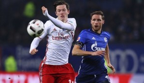 Michael Gregoritsch vom Hamburger SV wartet wohl auf einen Modeste-Transfer