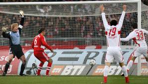 2007/2008: 13. Spieltag – 1:3 beim VfB Stuttgart