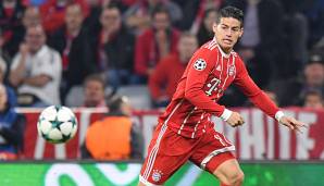 James Rodriguez steht gegen RB Leipzig in der Startelf