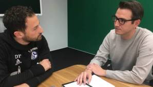 SPOX-Fußballchef Andreas Lehner traf Domenico Tedesco auf Schalke zum Interview