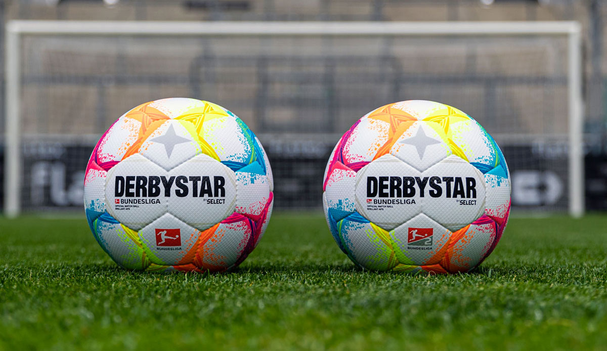 DERBYSTAR hat den neuen Spielball der Bundesliga für die Saison 2022/2023 vorgestellt. Dieses Mal wird es knallbunt. SPOX blickt zurück auf die Spielbälle der vergangenen Jahre.
